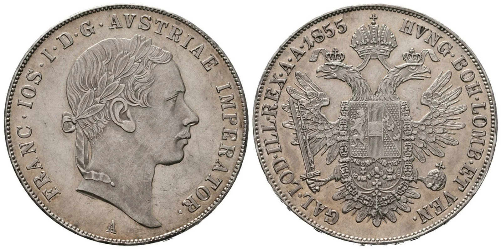 Konvenční měna, 1848 - 1857 — 1