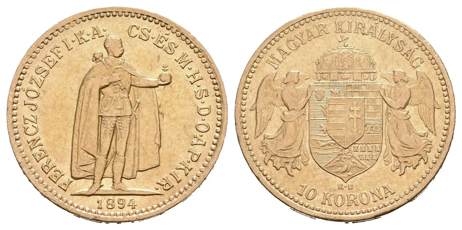 10 Koruna 1894 KB