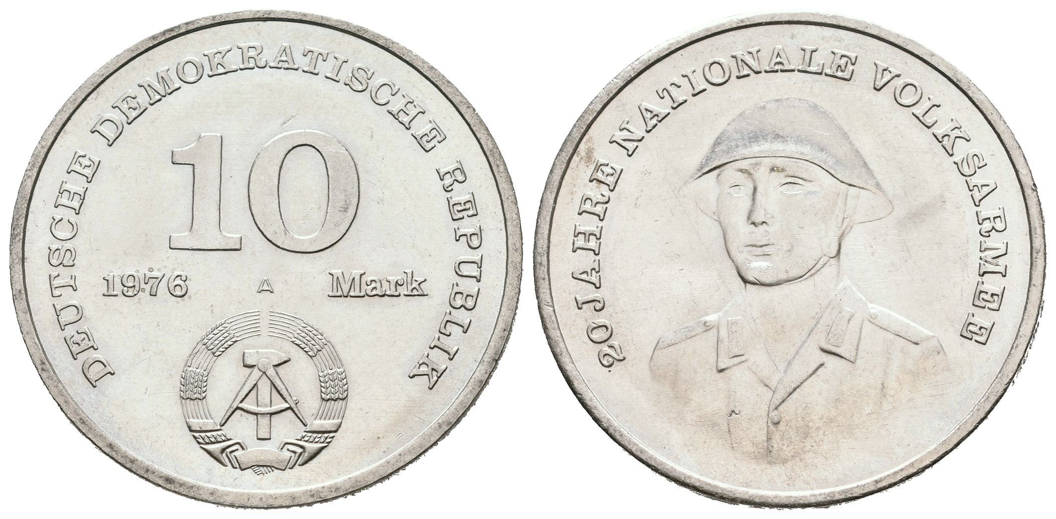 DDR, 10 Marka 1976 - Armáda
