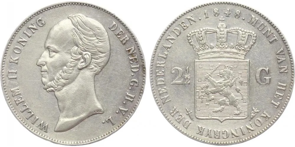 Nizozemí, Willem II., 1840 - 1849 — 1