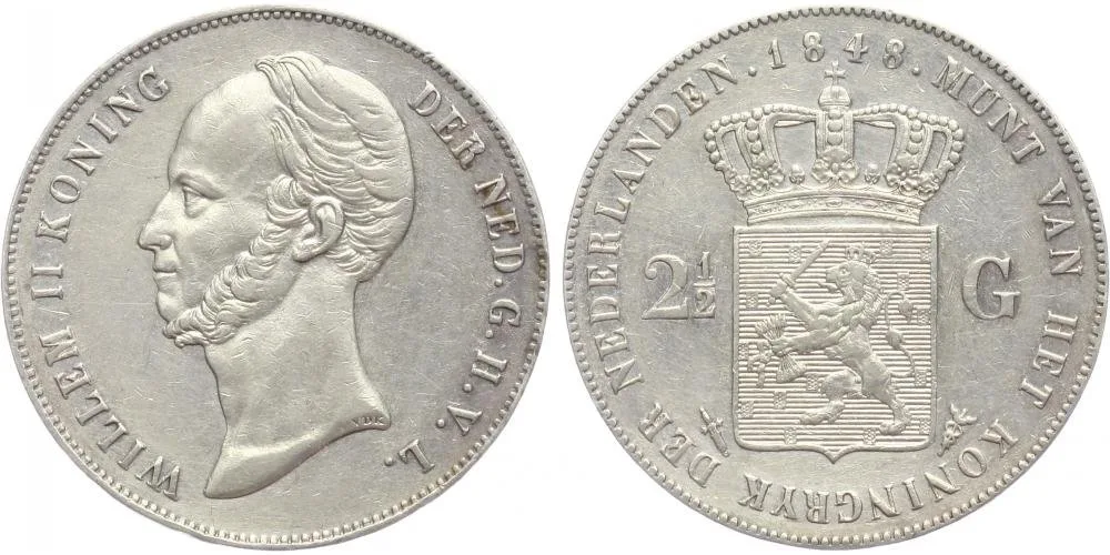 Nizozemí, Willem II., 1840 - 1849 — 1