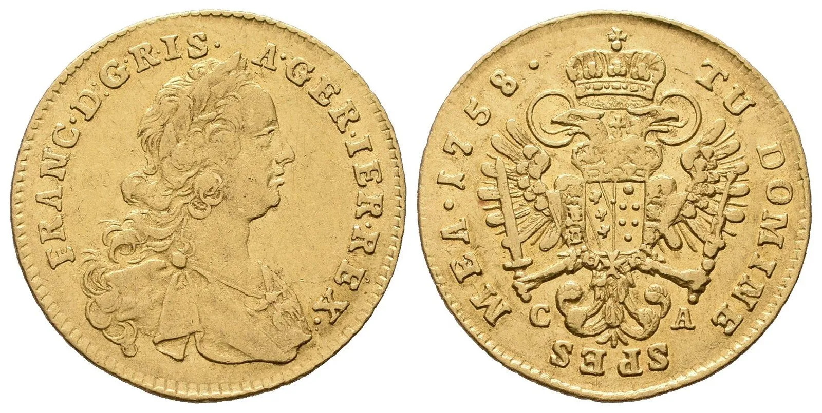 František Lotrinský , 1745 - 1765 — 1