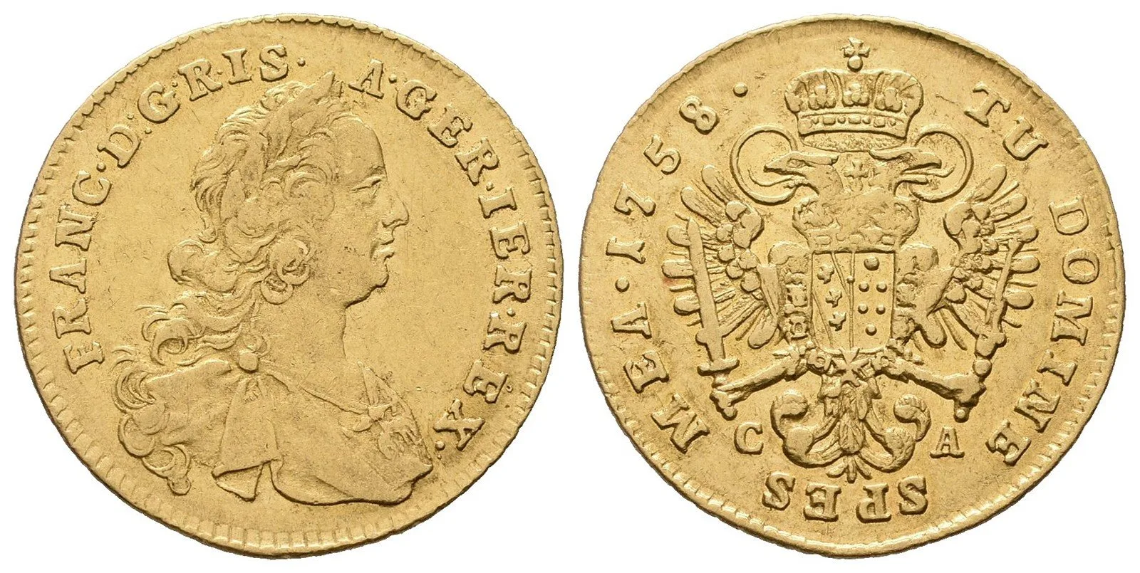 František Lotrinský , 1745 - 1765 — 1