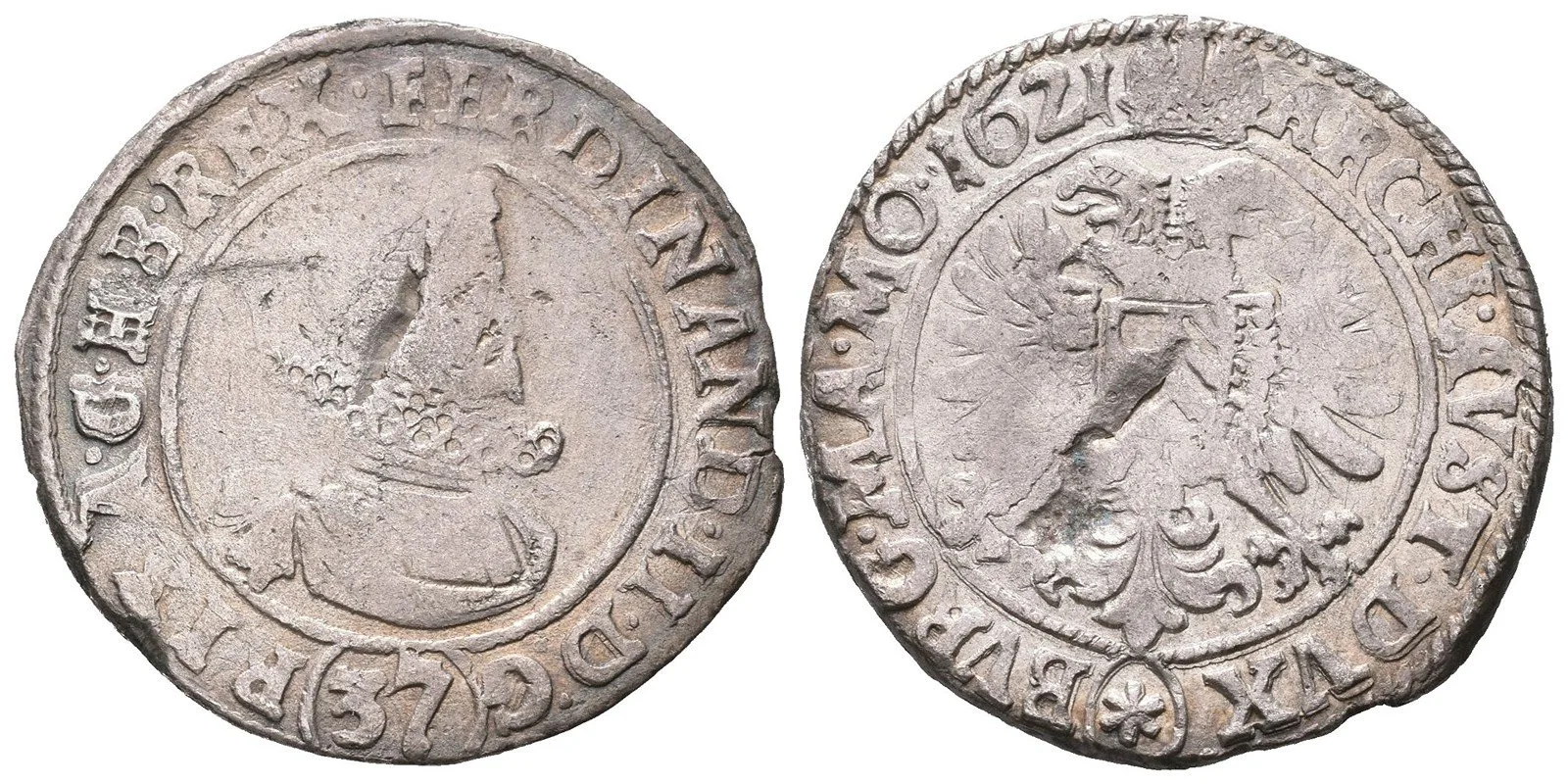 Ferdinand II., 1619 - 1637 (Mince kiprová) — 1
