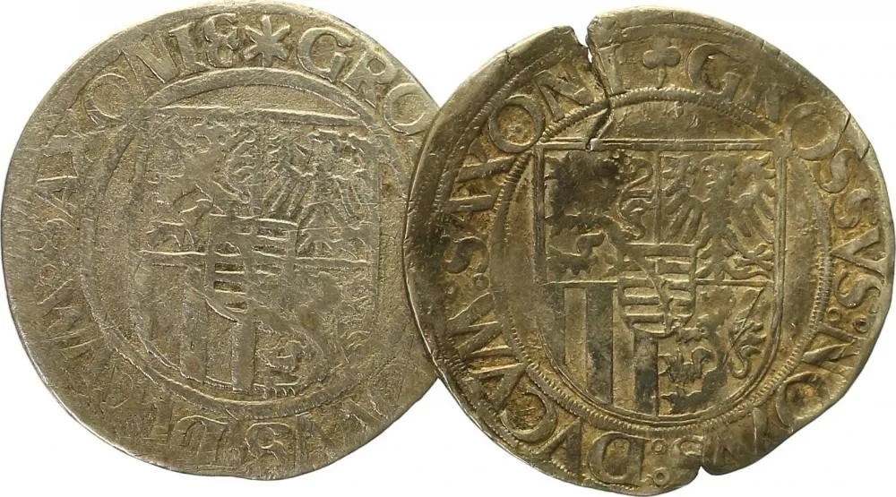 Sasko, Friedrich III., Johann a Georg, 1507 - 1525 — 1