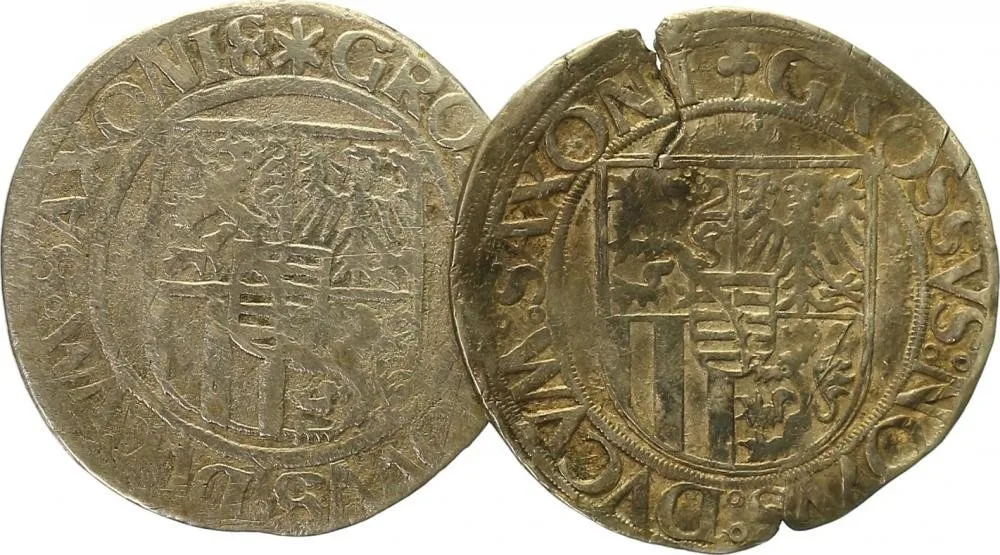 Sasko, Friedrich III., Johann a Georg, 1507 - 1525 — 1