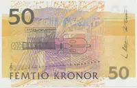 Švédsko, 50 Kronor 1996-2002, P.62a - fotografie 2