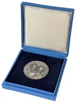 AE Medaile 1990 - Jan Pavel II. a kardinál J.Tomko, věrozvěstové Cyril a — 2