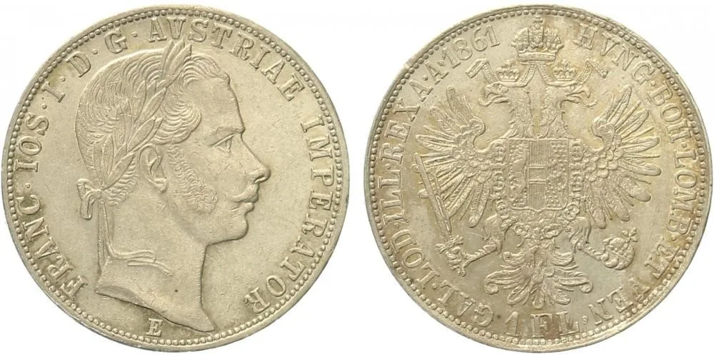 Rakouská a spolková měna, 1857 - 1892 — 1