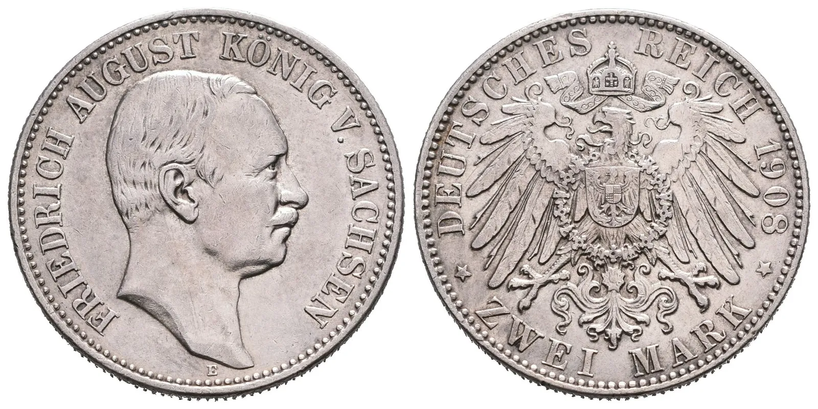 Sasko, 2 Marka 1908 E