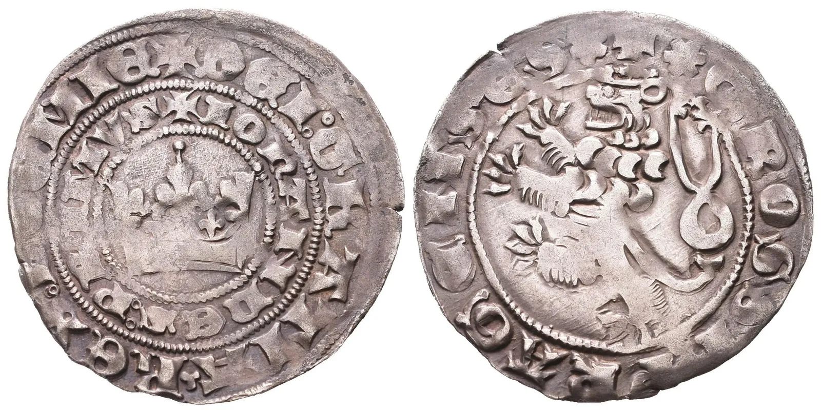 Jan Lucemburský, Pražský groš, Castelin 39