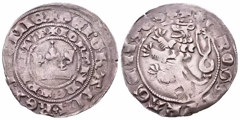 Jan Lucemburský, Pražský groš, Castelin 39