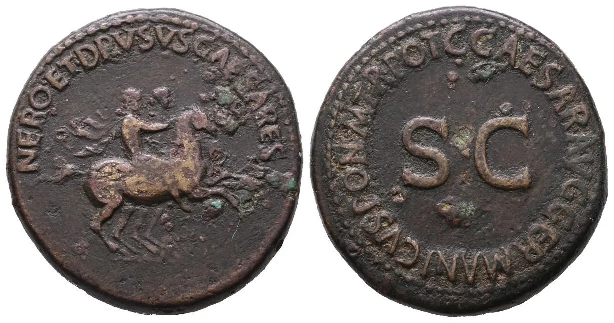 Nero a Drusus, synové Germanica a Agrippiny senior — 1