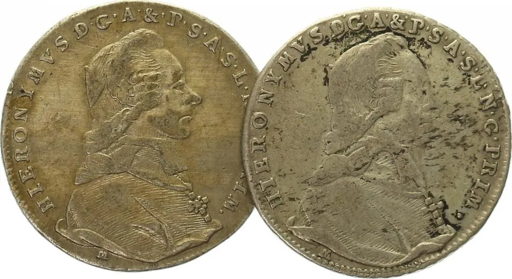 Salzburg - arcibiskupství, Hyeronymus Colloredo, 1772 - 1803 — 1