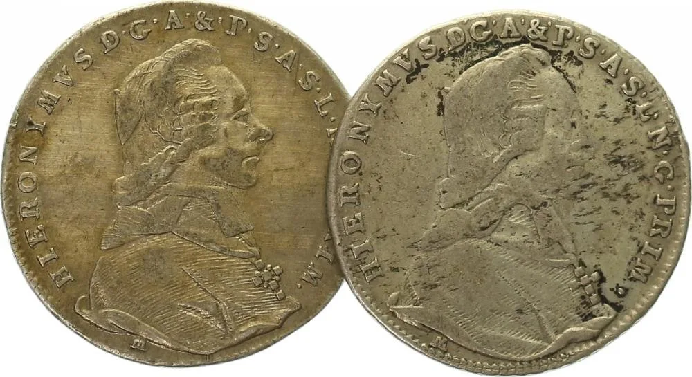 Salzburg - arcibiskupství, Hyeronymus Colloredo, 1772 - 1803 — 1