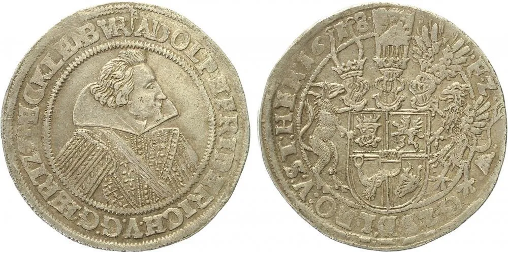 Mecklenburg - Schwerin, Adolf Friedrich, 1592 - 1628, 1632 - 1658 — 1