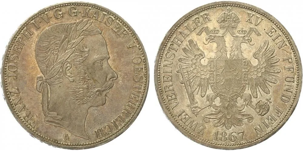 Rakouská a spolková měna, 1857 - 1892 — 1