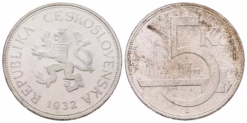 5 Koruna 1932