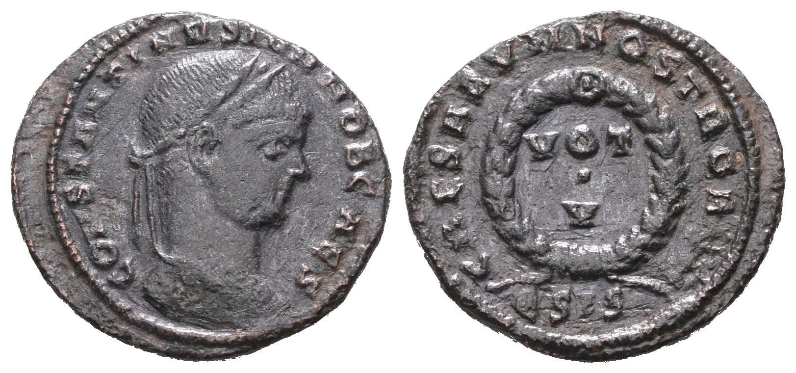 Constantinus II., follis, Siscia, RIC VII 163