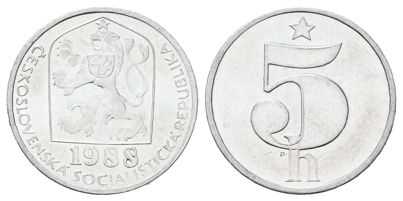 5 Haléř 1988