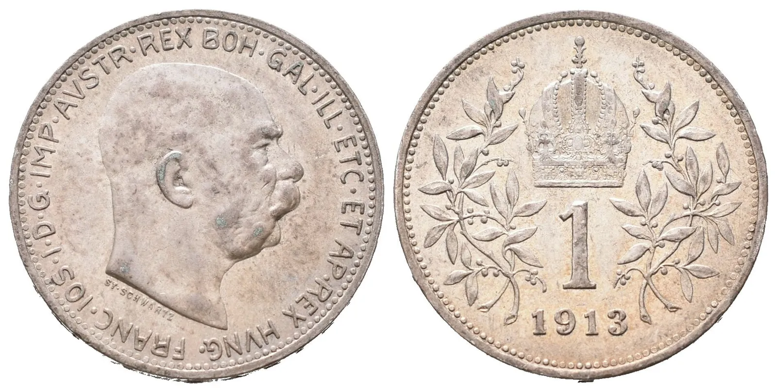 1 Koruna 1913