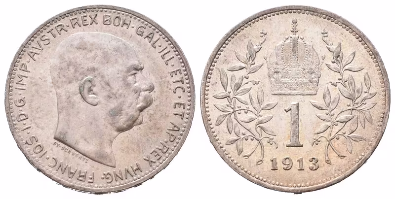 1 Koruna 1913