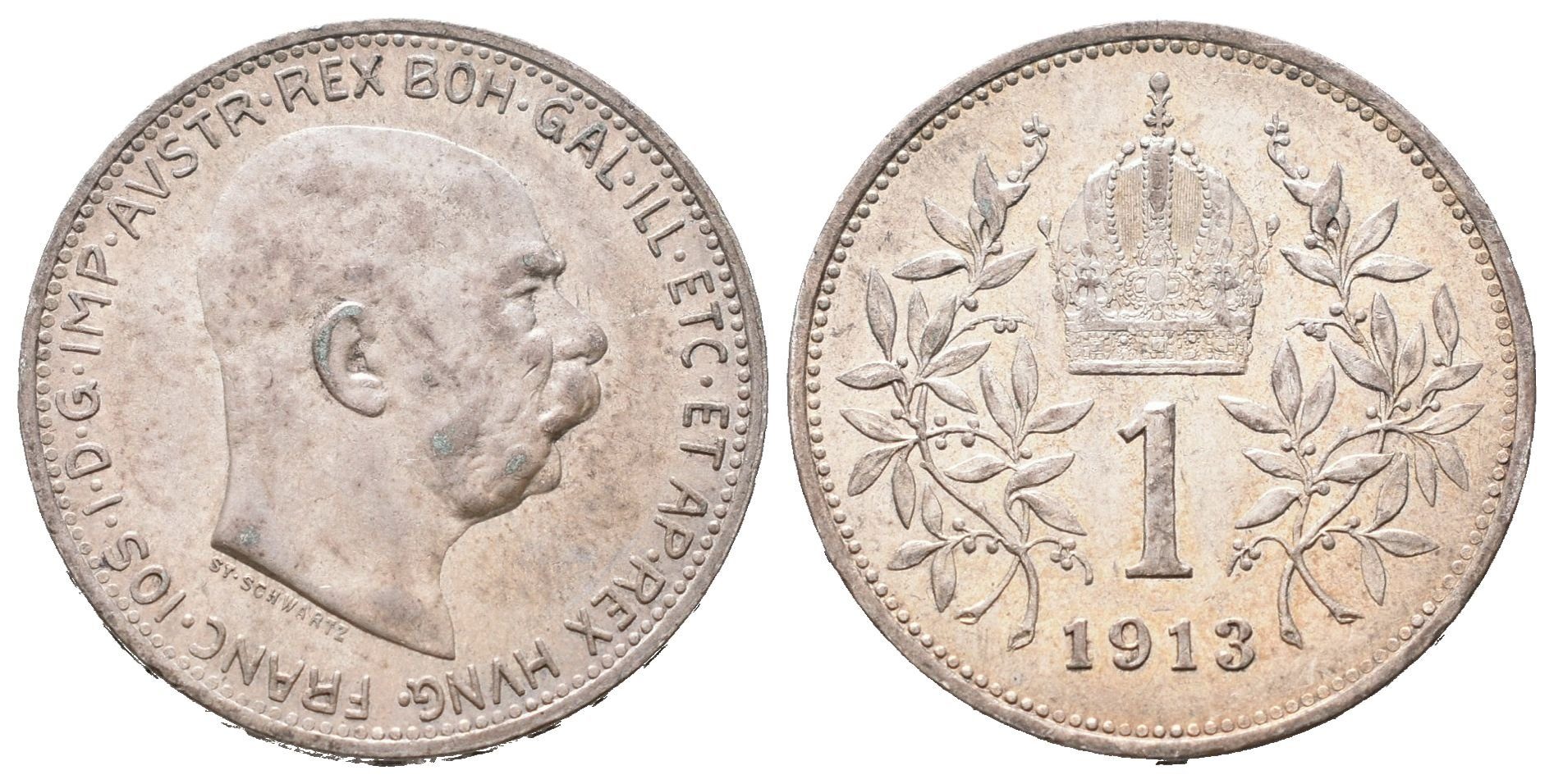 1 Koruna 1913