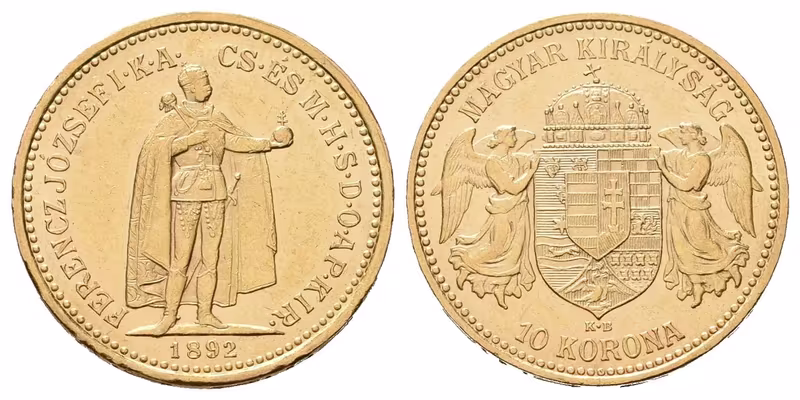 10 Koruna 1892 KB