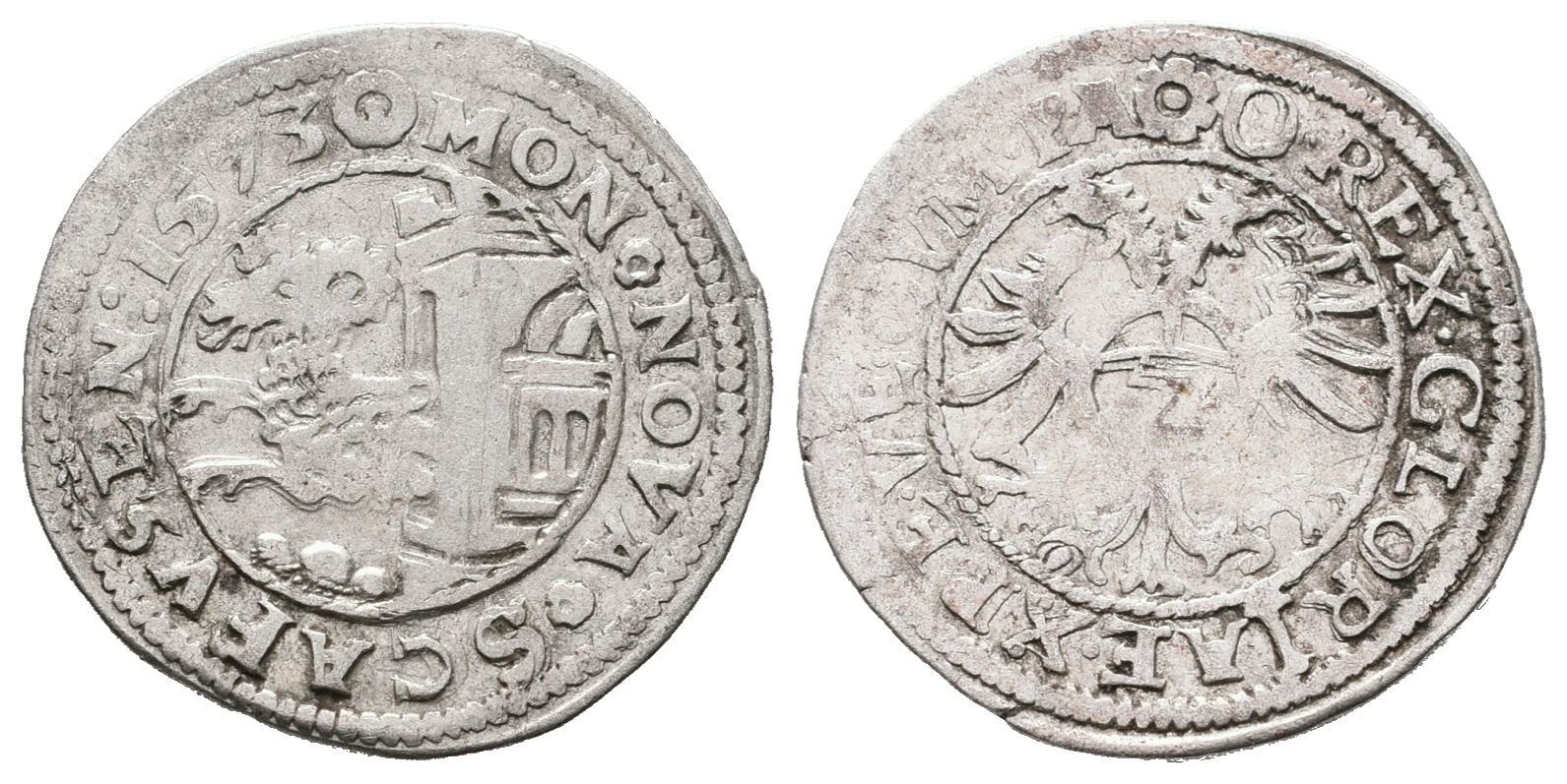 Švýcarsko - Schaffhausen, 3 Krejcar 1573