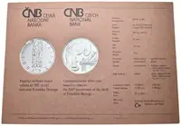 200 Kč 2001 - František Škroup, PROOF - fotografie 2
