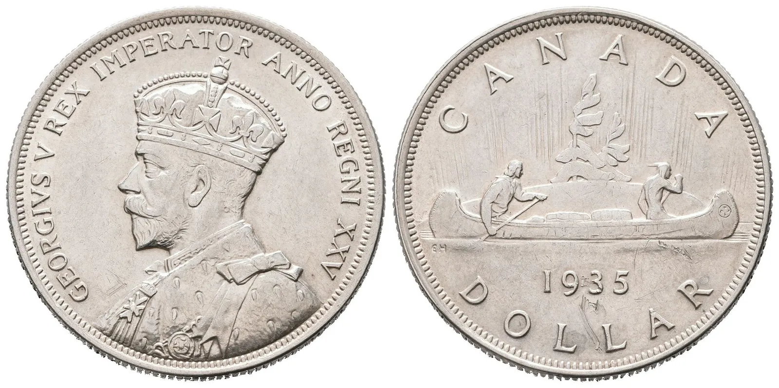 Kanada, 1 Dollar 1935 - Jubilejní