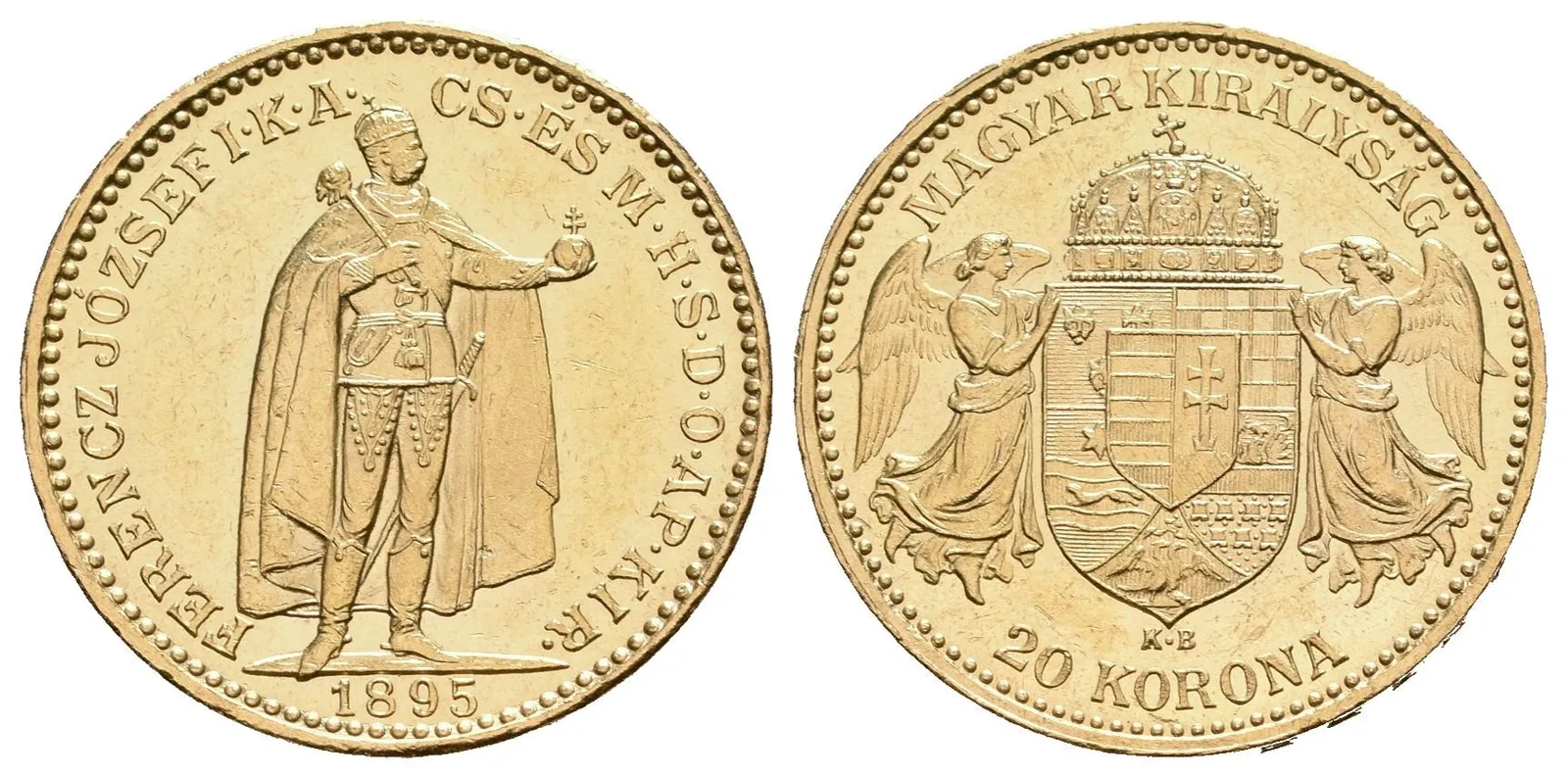 20 Koruna 1895 KB