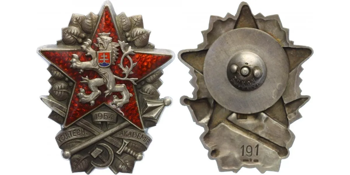 Československo - odznaky vojenských škol — 1