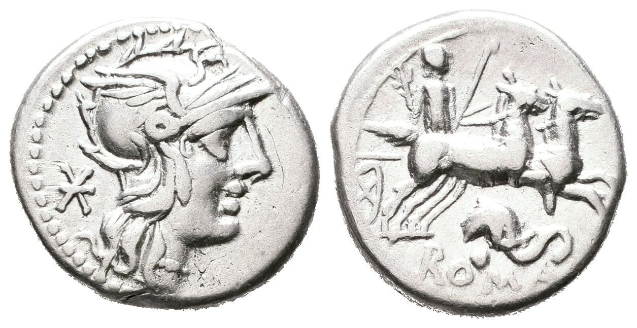 P. Porcius Laeca, Denár, A. 1092