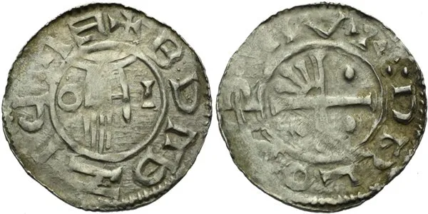 Boleslav II., Denár, Cach 108