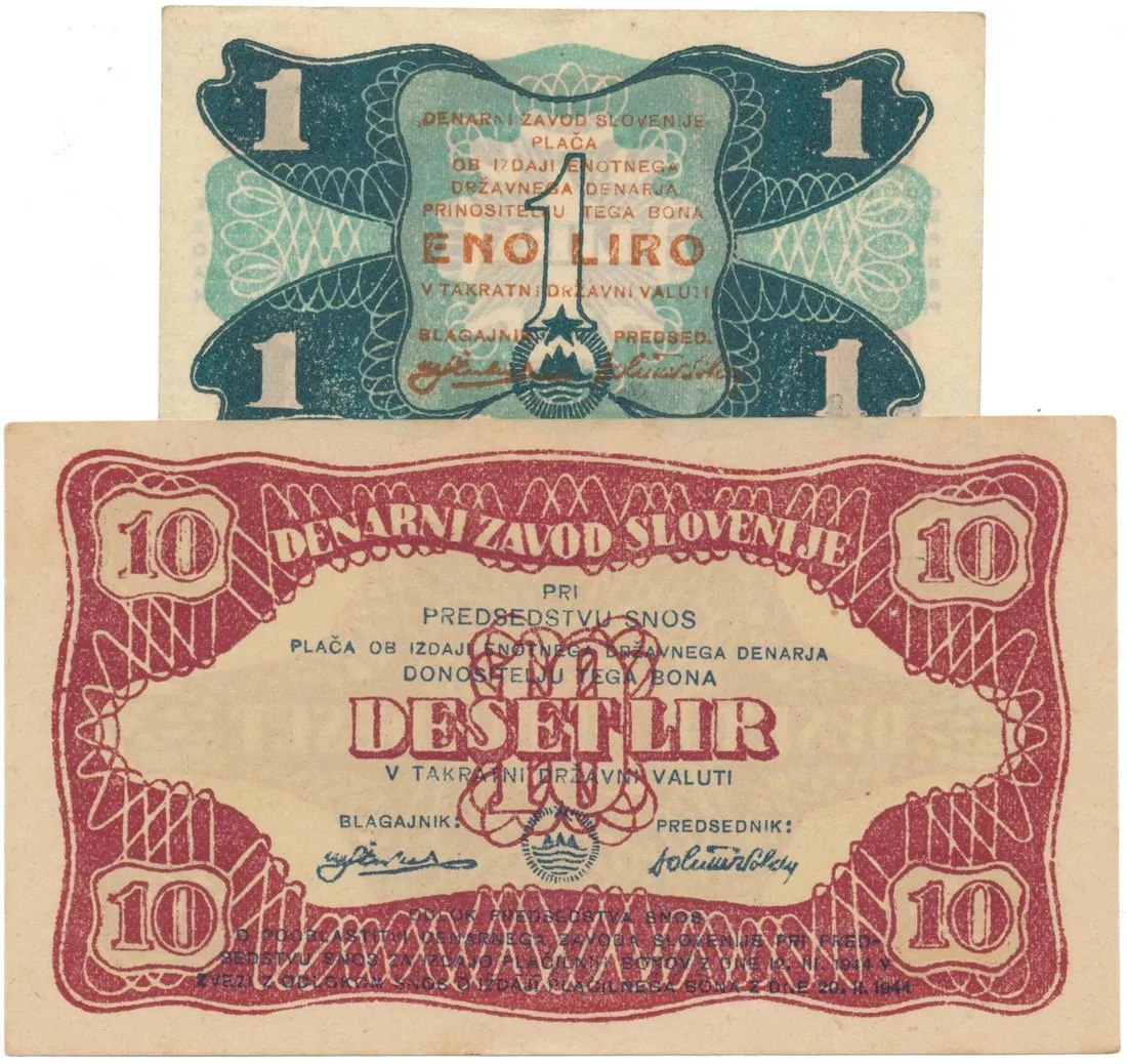 Slovinsko - Denarni zavod Slovenije — 1