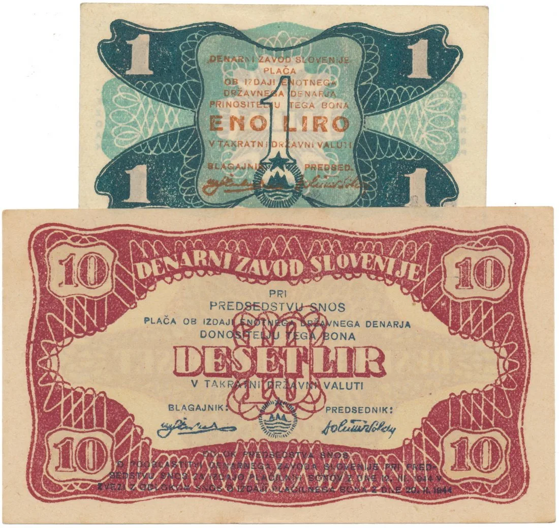 Slovinsko - Denarni zavod Slovenije — 1