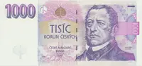 Česká republika, 1000 Koruna 1996, série E, Hej.CZ19aE - fotografie 2