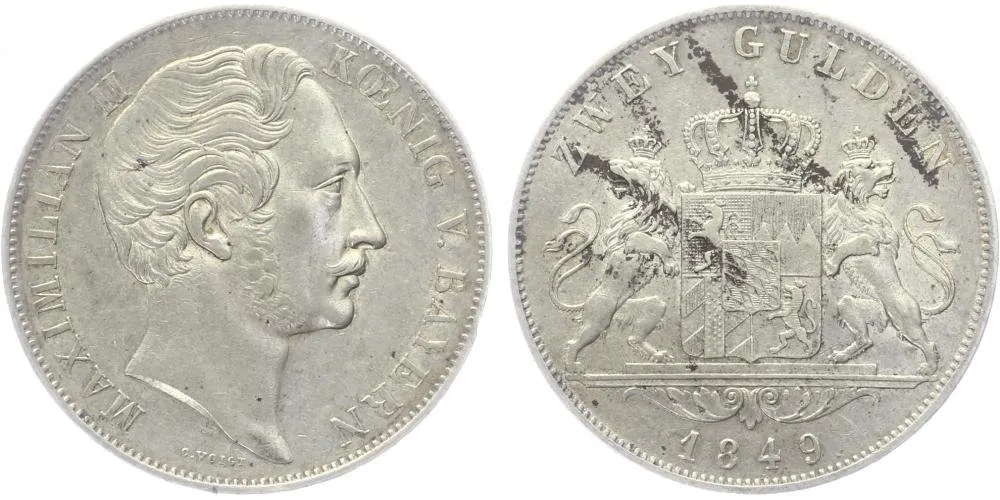 Bavorsko, Maximilian II., 1848 - 1864 — 1
