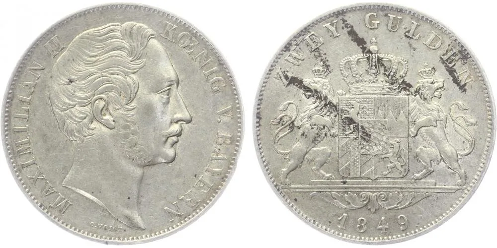 Bavorsko, Maximilian II., 1848 - 1864 — 1