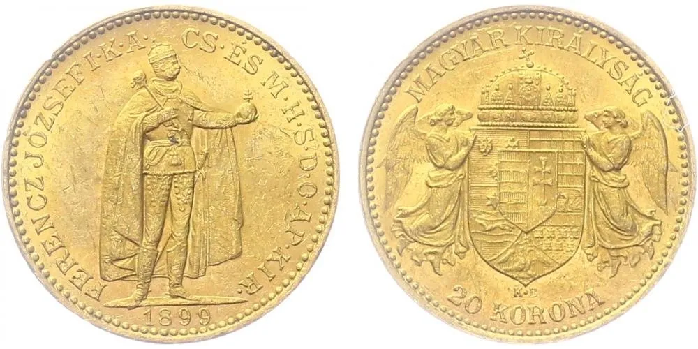 20 Koruna 1899 KB
