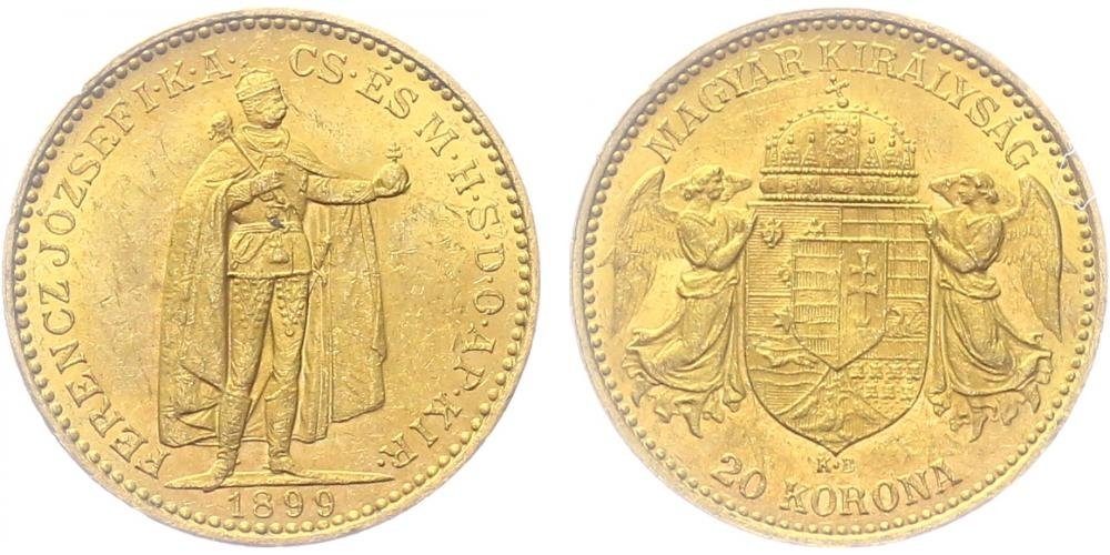 20 Koruna 1899 KB