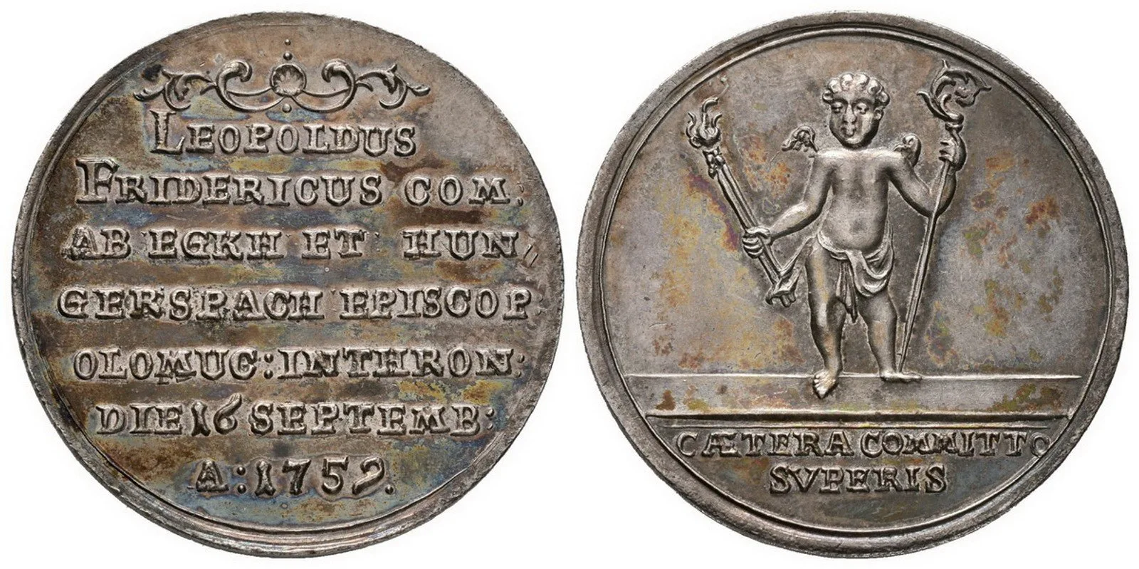 Olomouc - biskupství, Leopold II. Bedřich Egkh, 1758 - 1760 — 1