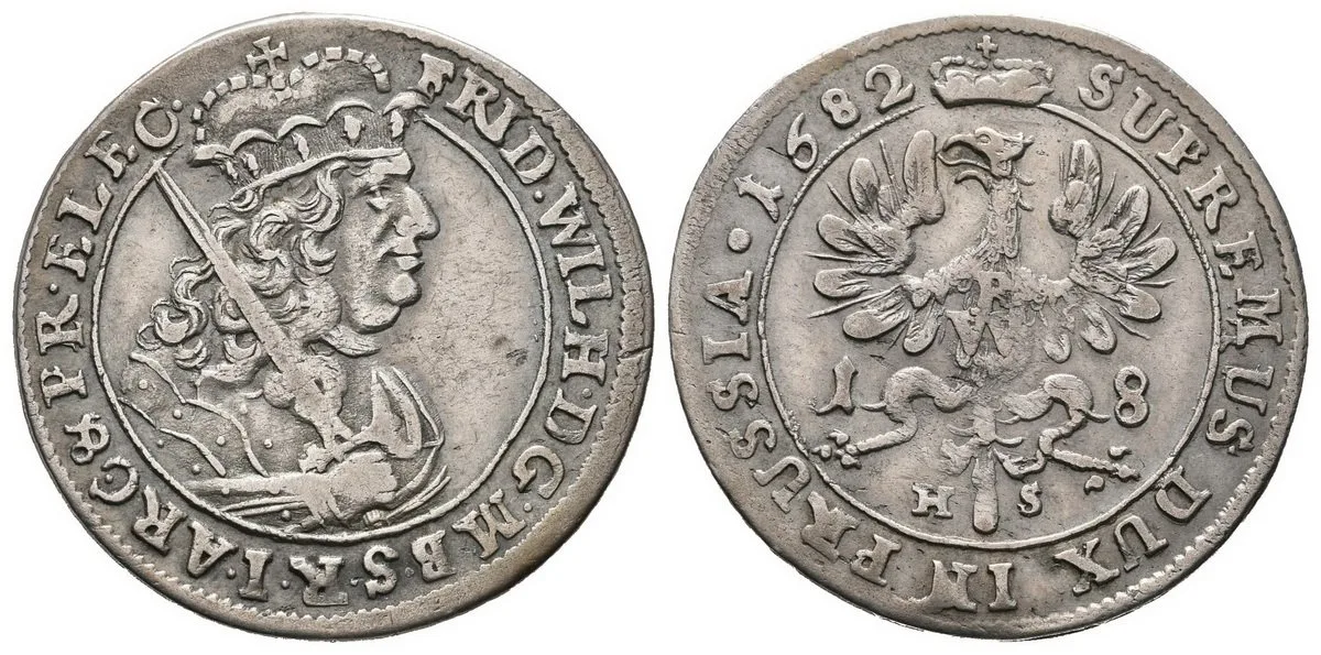 Brandenburg - Preussen, Friedrich Wilhelm, 1640 - 1688 — 1
