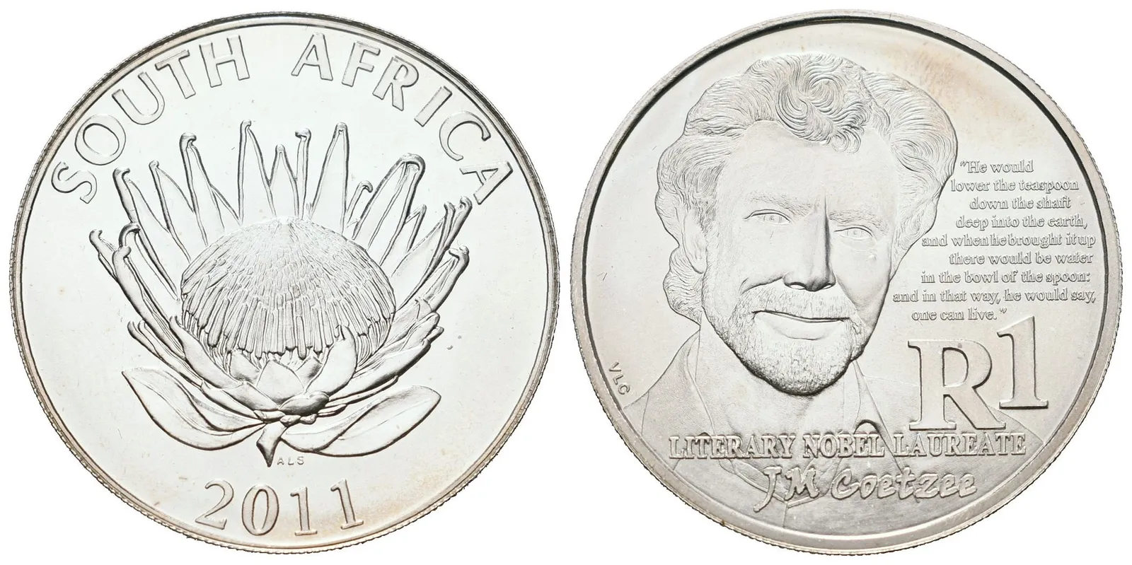 Jižní Afrika, 1 Rand 2011 - J. M. Coetzee