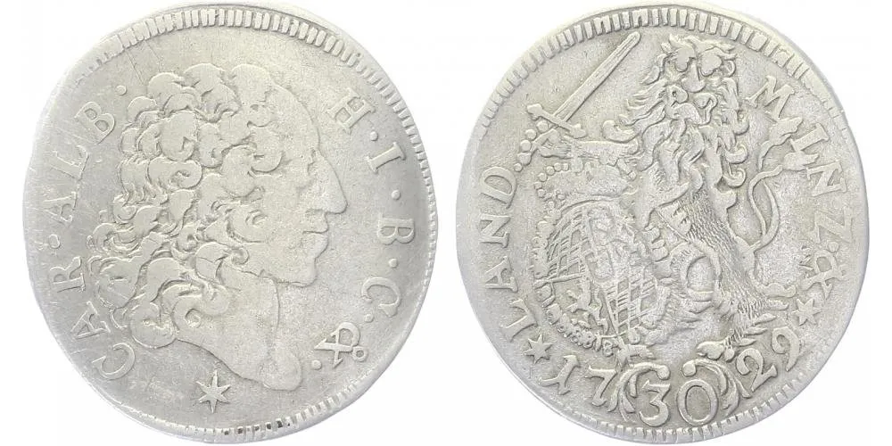 Bavorsko, Karl Albrecht, 1726 - 1744 — 1
