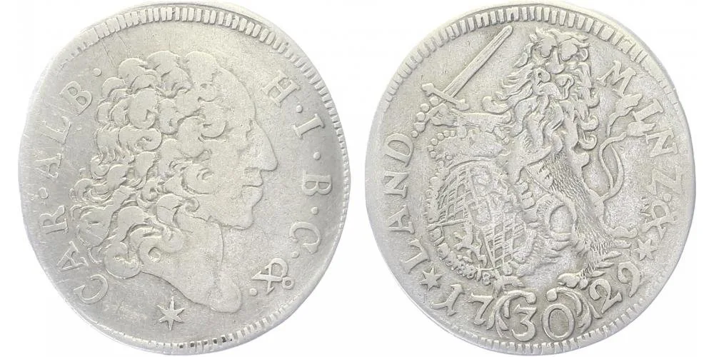 Bavorsko, Karl Albrecht, 1726 - 1744 — 1