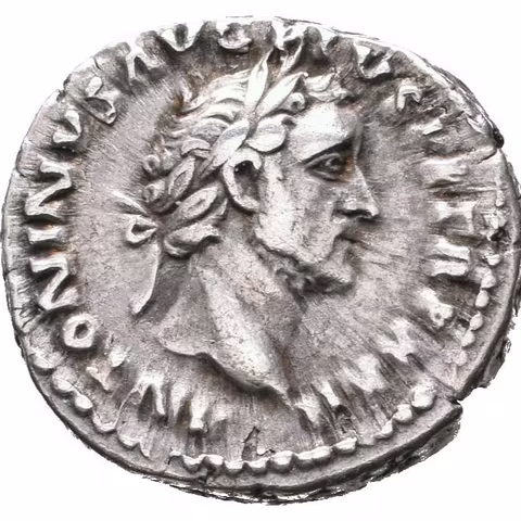 Denár, 158 - 159, Rv: VOTA SVSCEPTA DEC III v exe. COS IIII