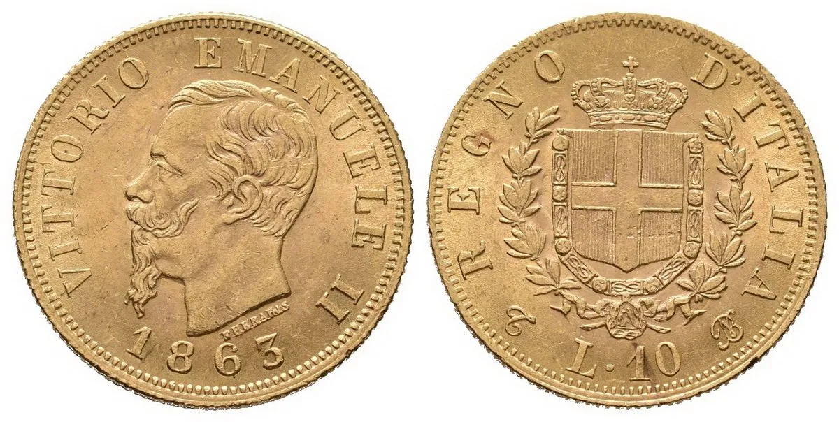 Itálie, Vittorio Emanuele II., 1861 - 1878 — 1