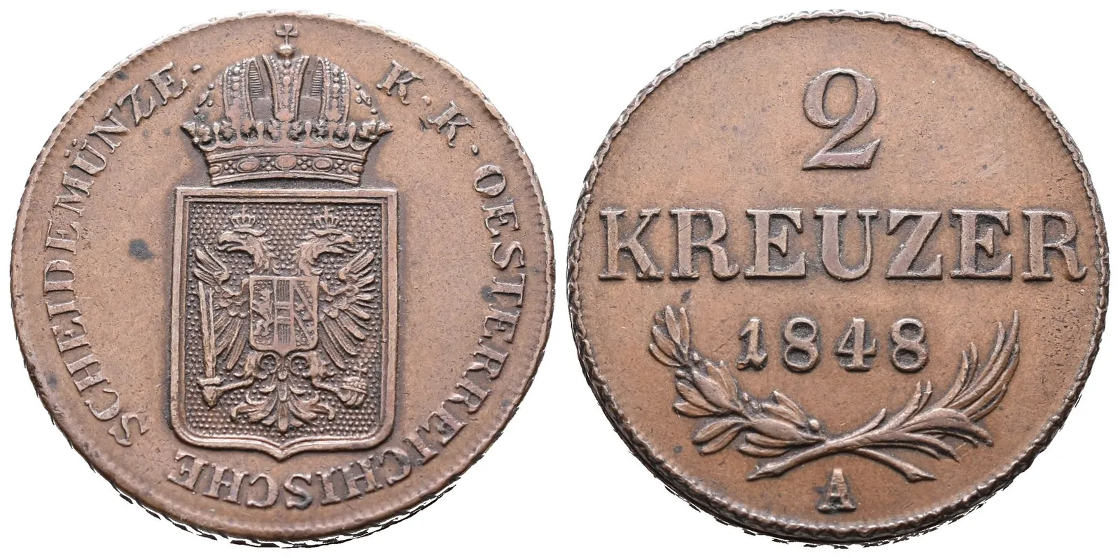 Revoluce, 2 Krejcar 1848